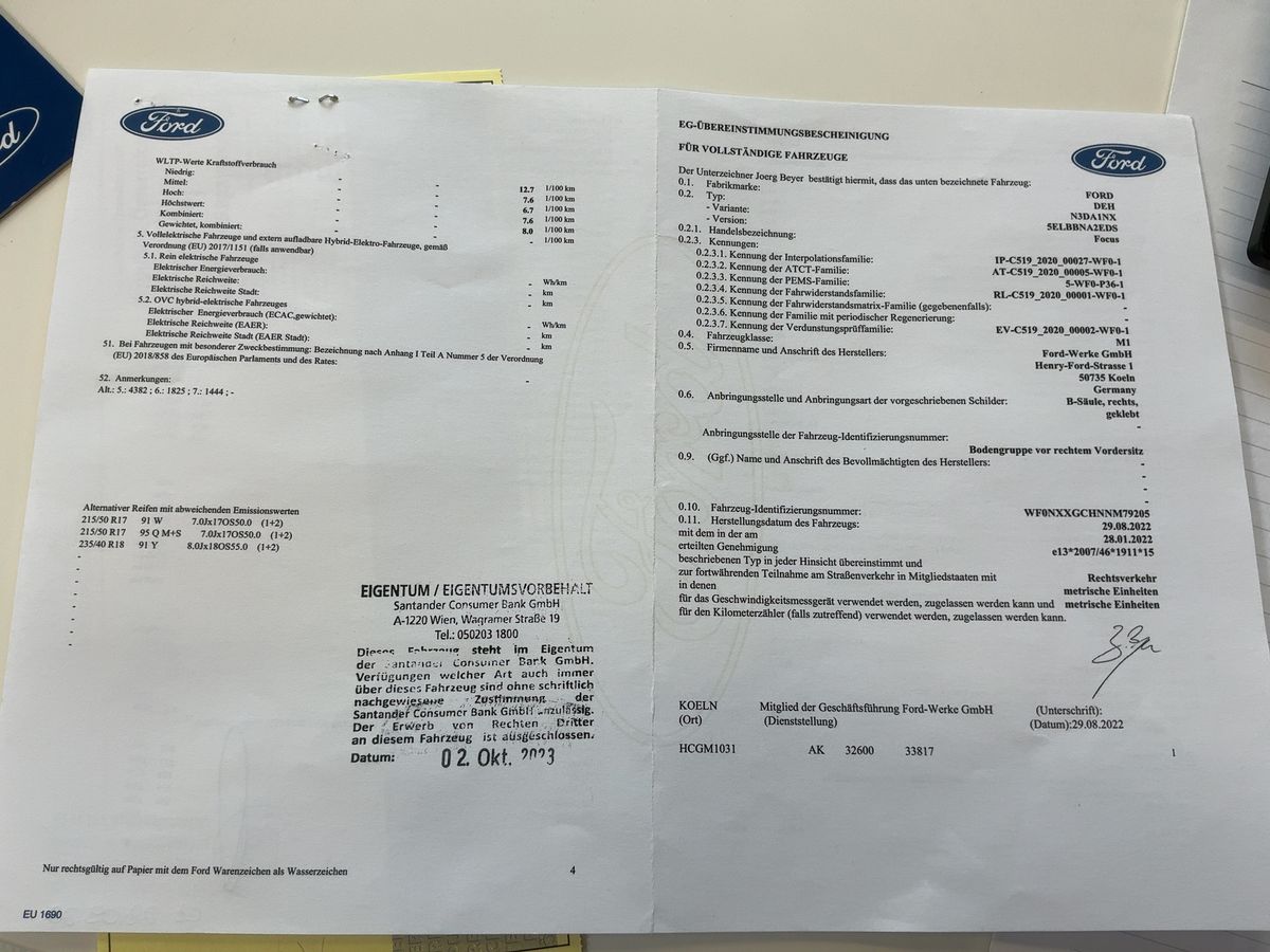 Ford Focus d'occasion