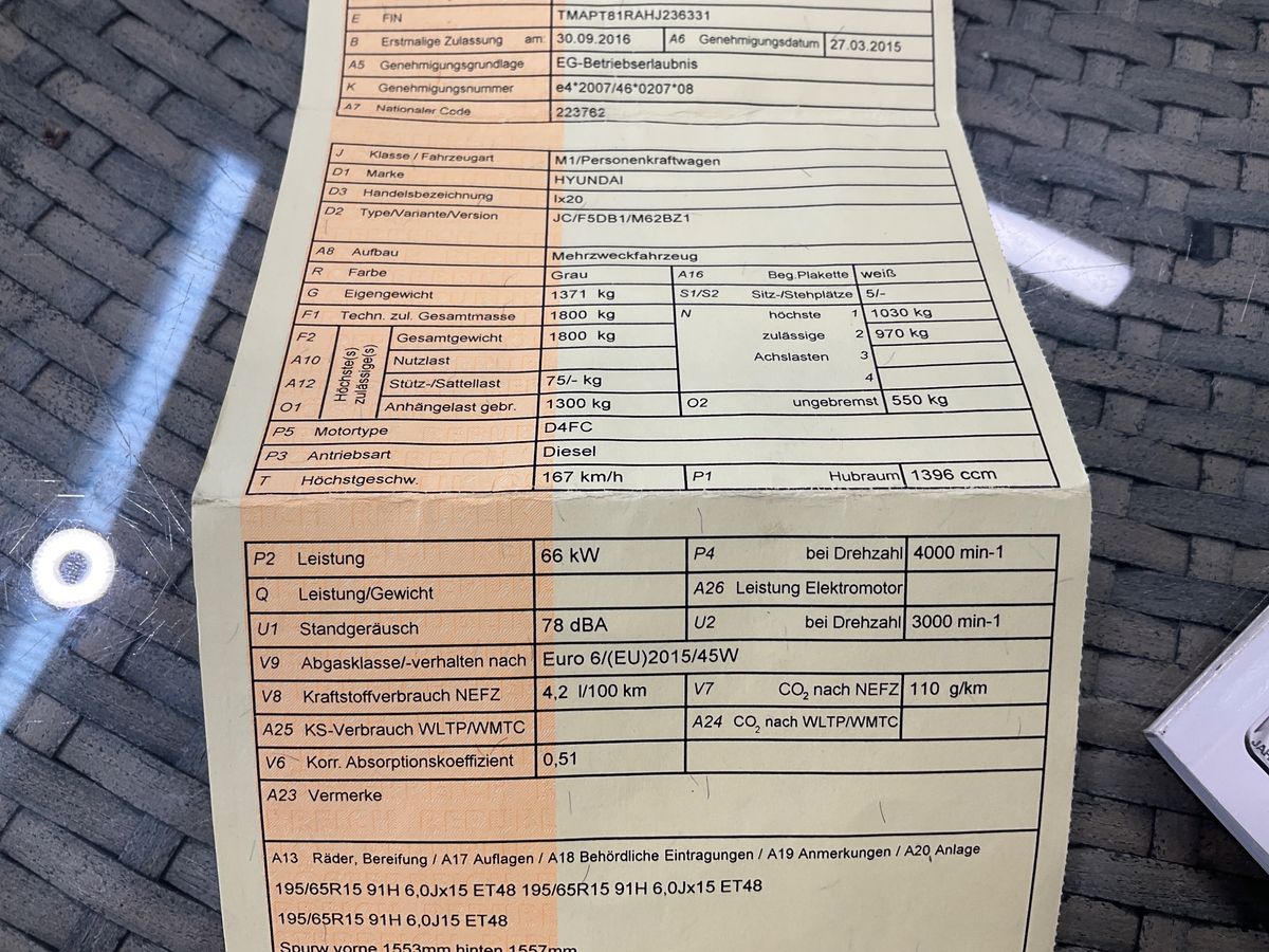 Hyundai ix20 d'occasion