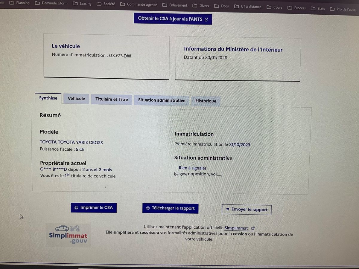 Toyota Yaris d'occasion