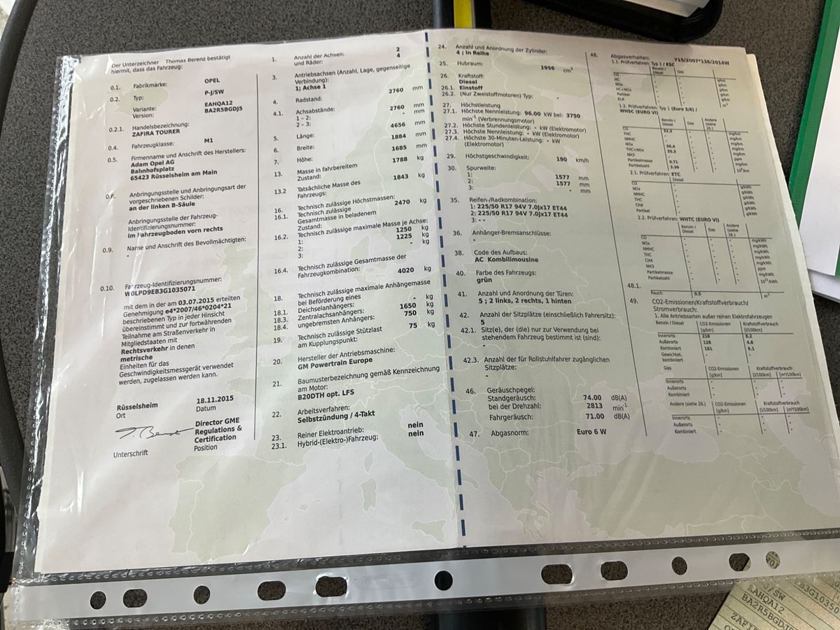 Opel Zafira d'occasion