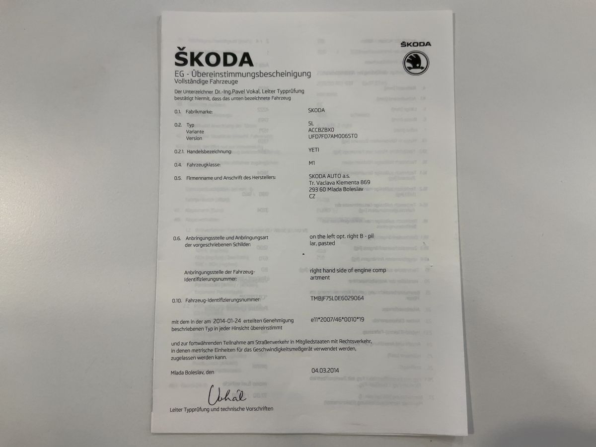 Skoda Yeti d'occasion