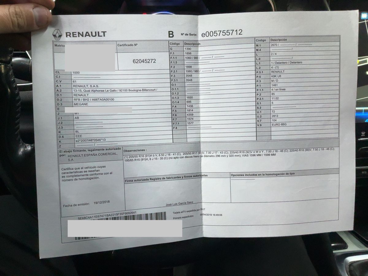 Renault Megane d'occasion