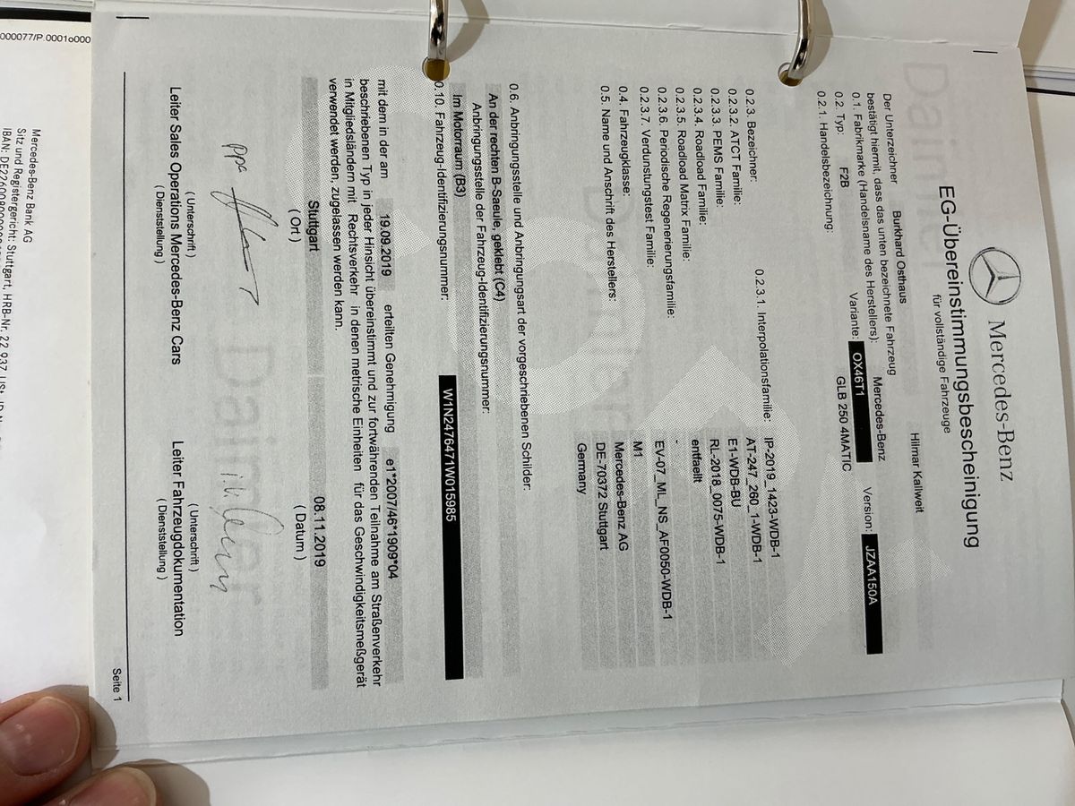 Mercedes-Benz GLB-Klasse d'occasion