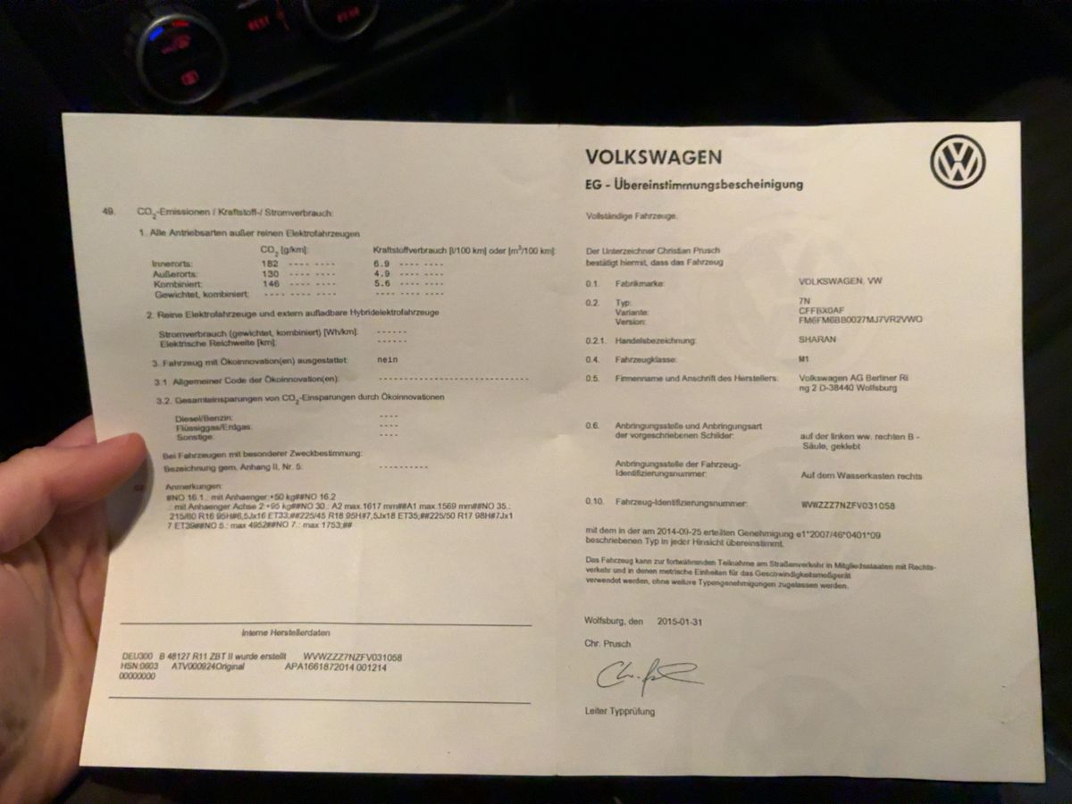 Volkswagen Sharan d'occasion