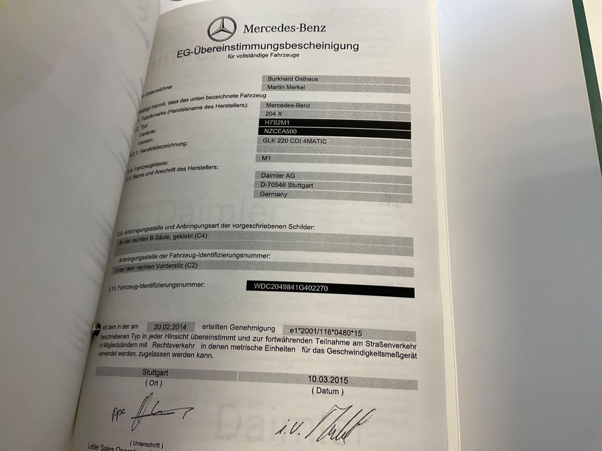 Mercedes-Benz GLK-Klasse d'occasion