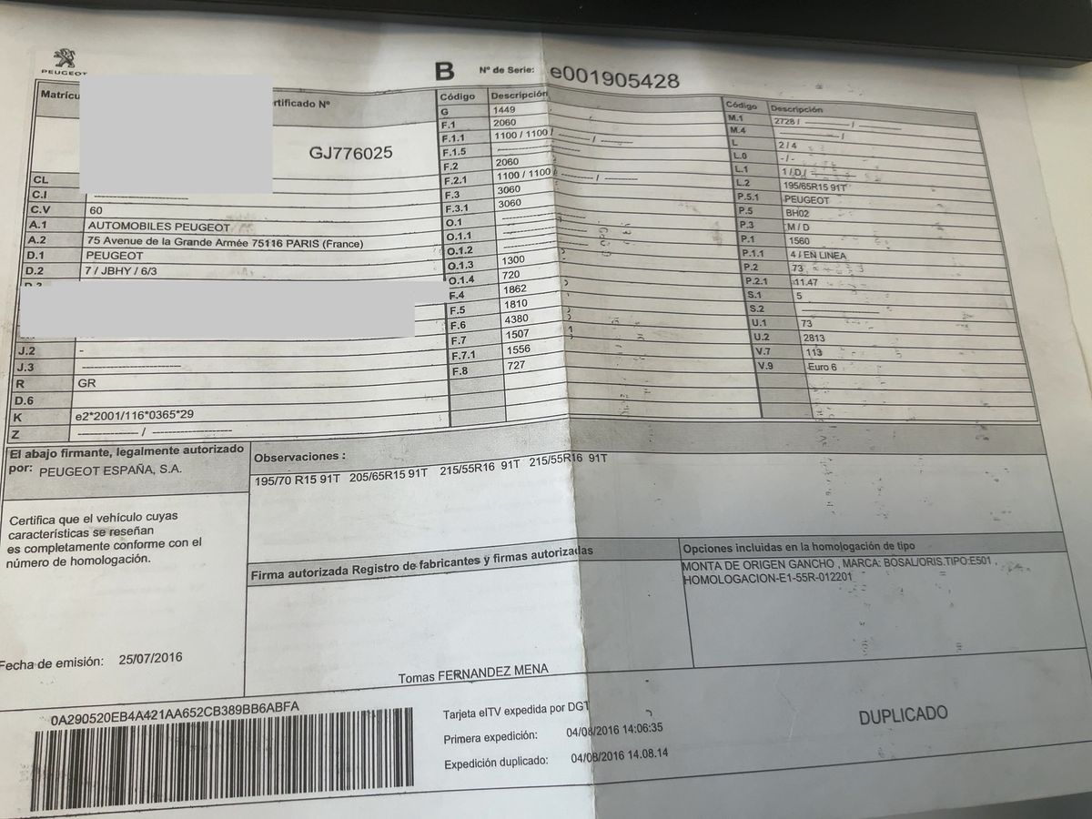 Peugeot Partner d'occasion