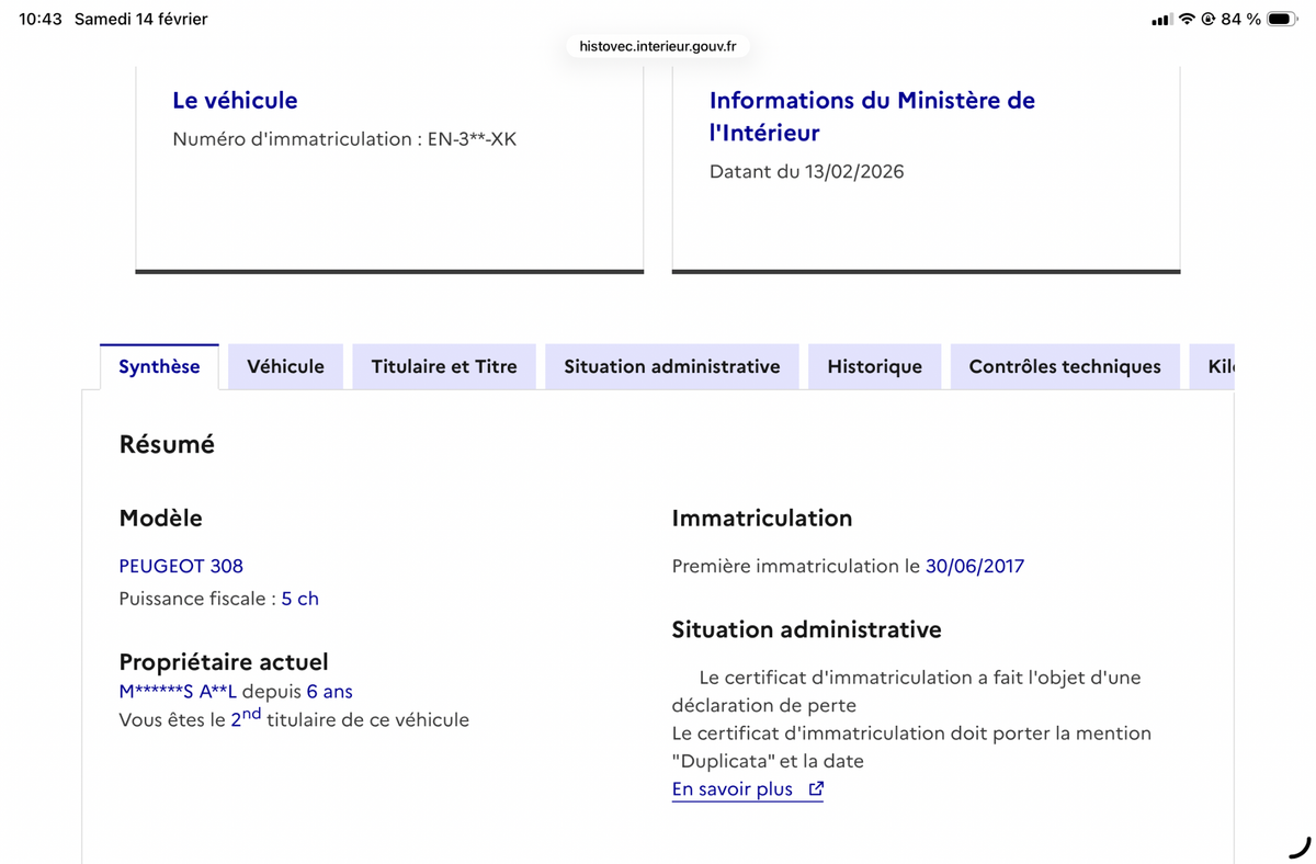 Peugeot 308 d'occasion