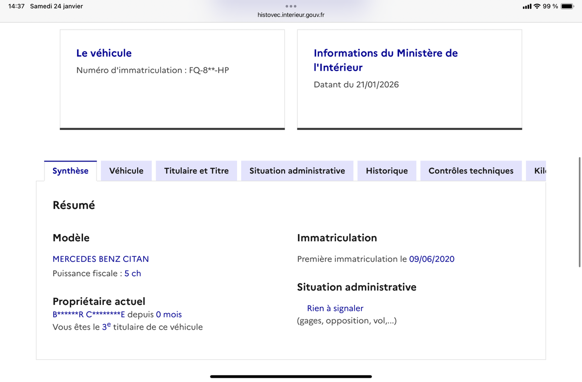 Mercedes-Benz Citan d'occasion