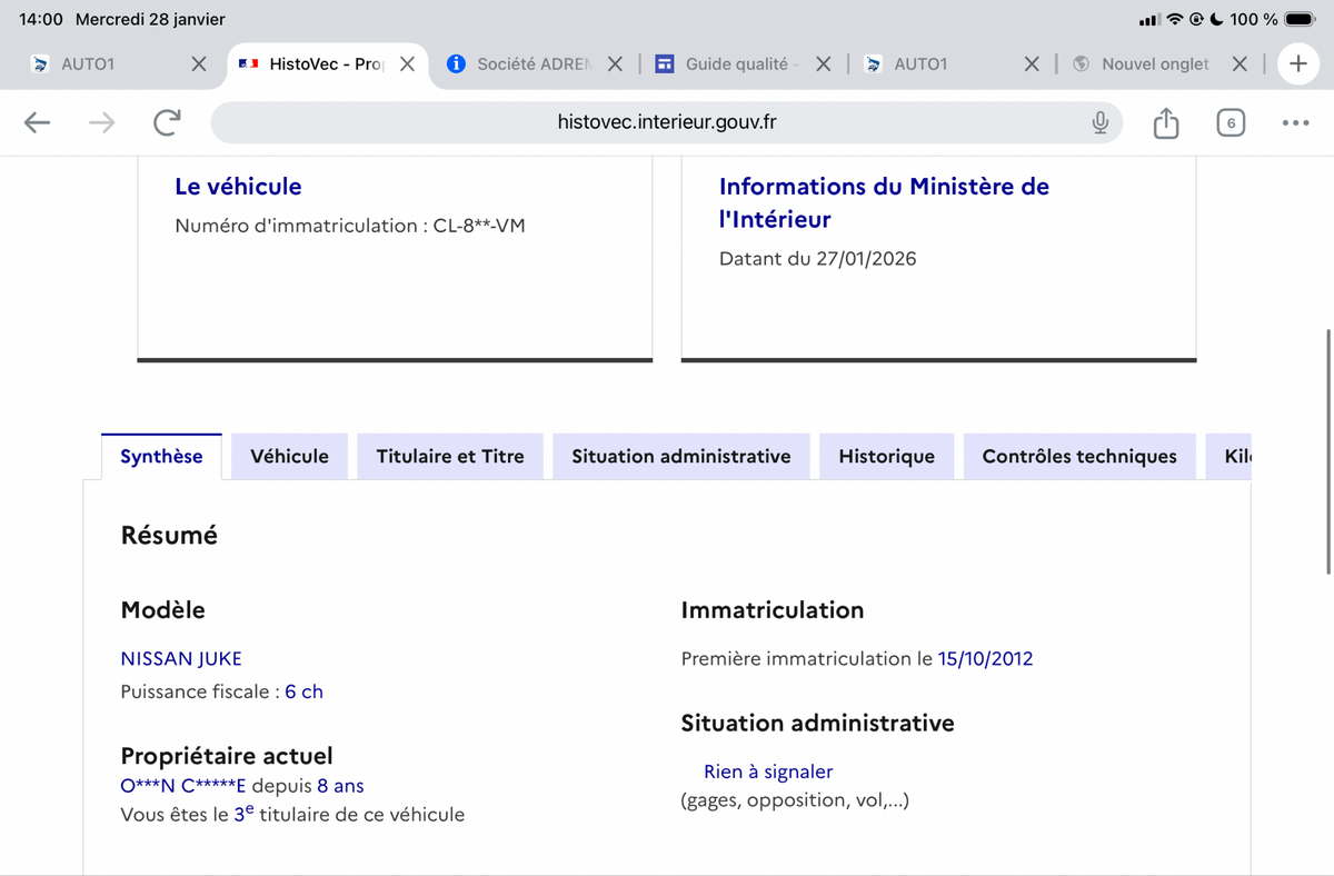 Nissan Juke d'occasion