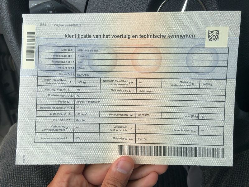 Mercedes-Benz B-Klasse B 180 CDI — zdjęcie 15