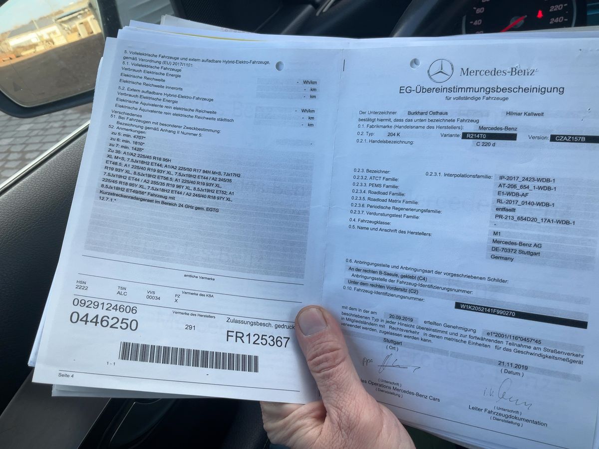 Mercedes-Benz C-Klasse d'occasion