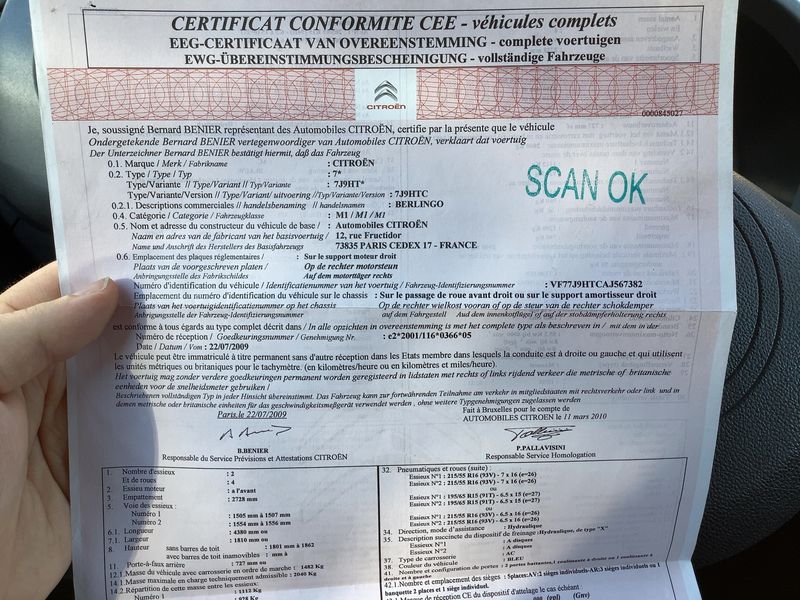 Citroen Berlingo 1.6 HDi Multispace 2010 – снимка 21