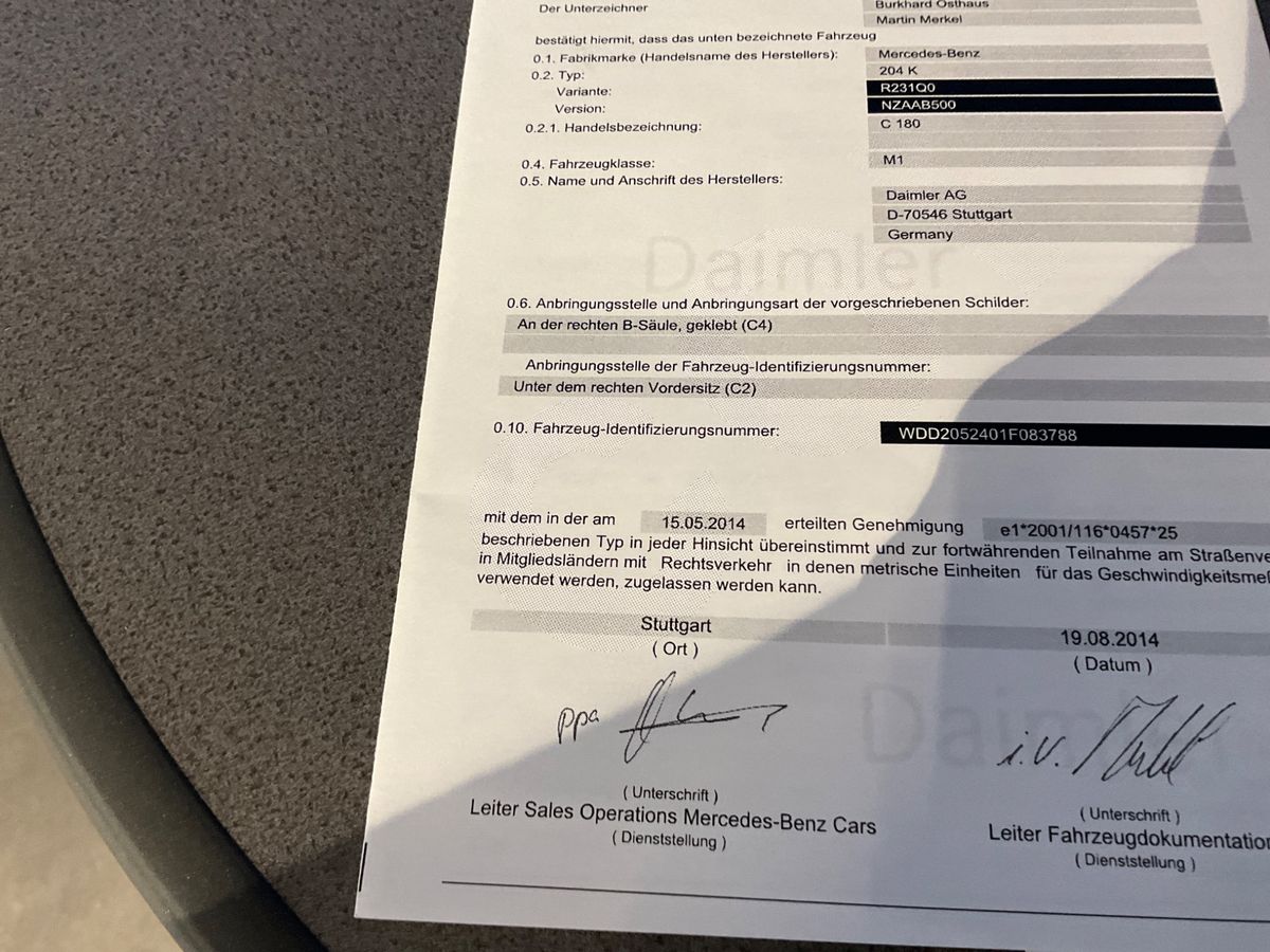 Mercedes-Benz C-Klasse d'occasion