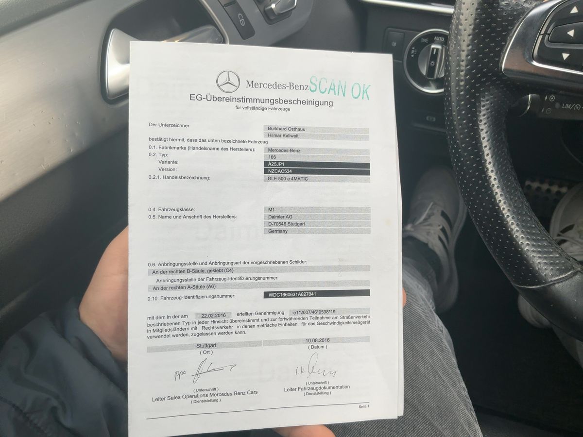 Mercedes-Benz GLE-Klasse d'occasion