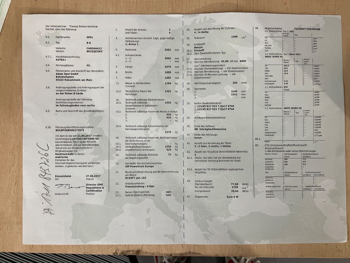 Opel Astra d'occasion