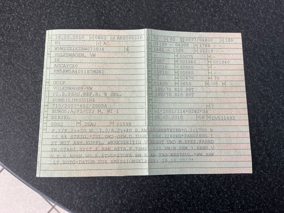 Volkswagen Golf VI 1.6 TDI Comfortline