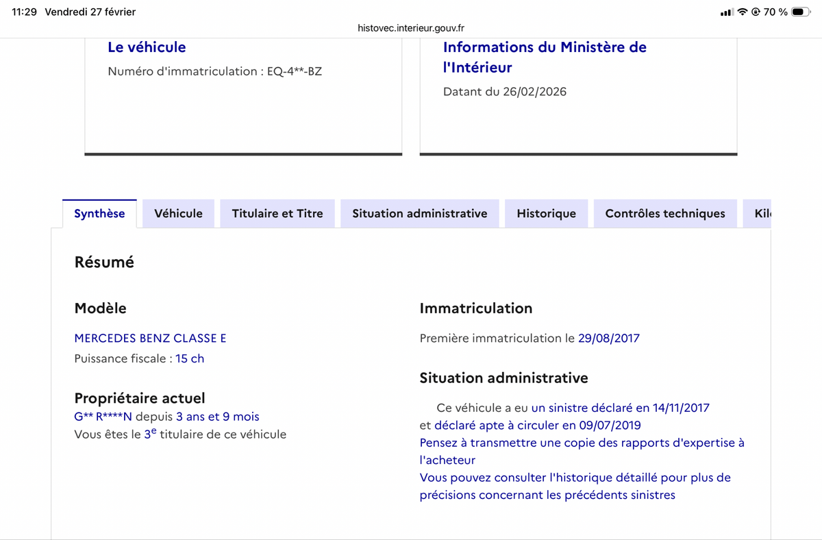 Mercedes-Benz E-Klasse d'occasion