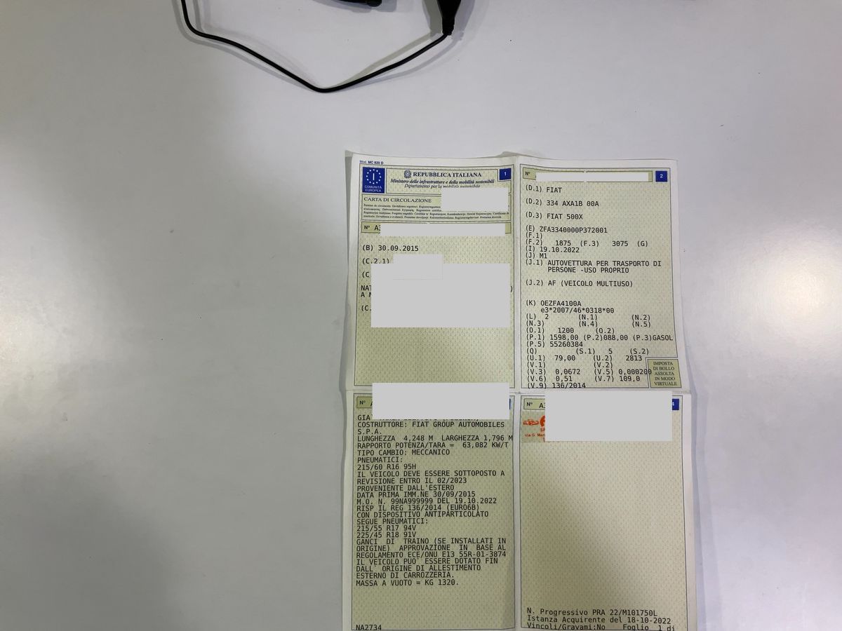 Fiat 500X d'occasion