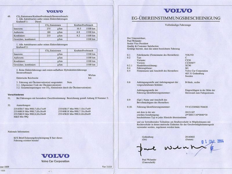 Volvo XC90 2.4 D5 Momentum — zdjęcie 17
