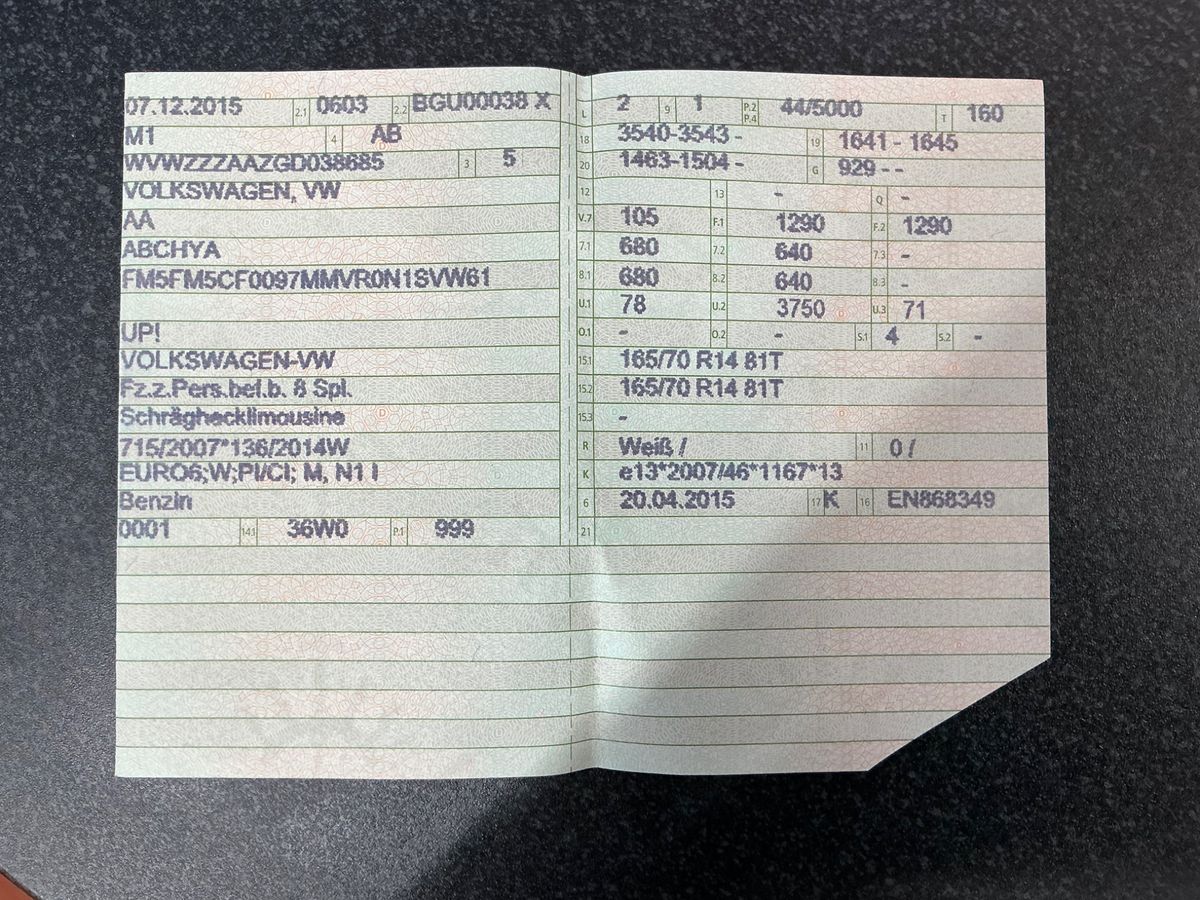 Volkswagen up! d'occasion