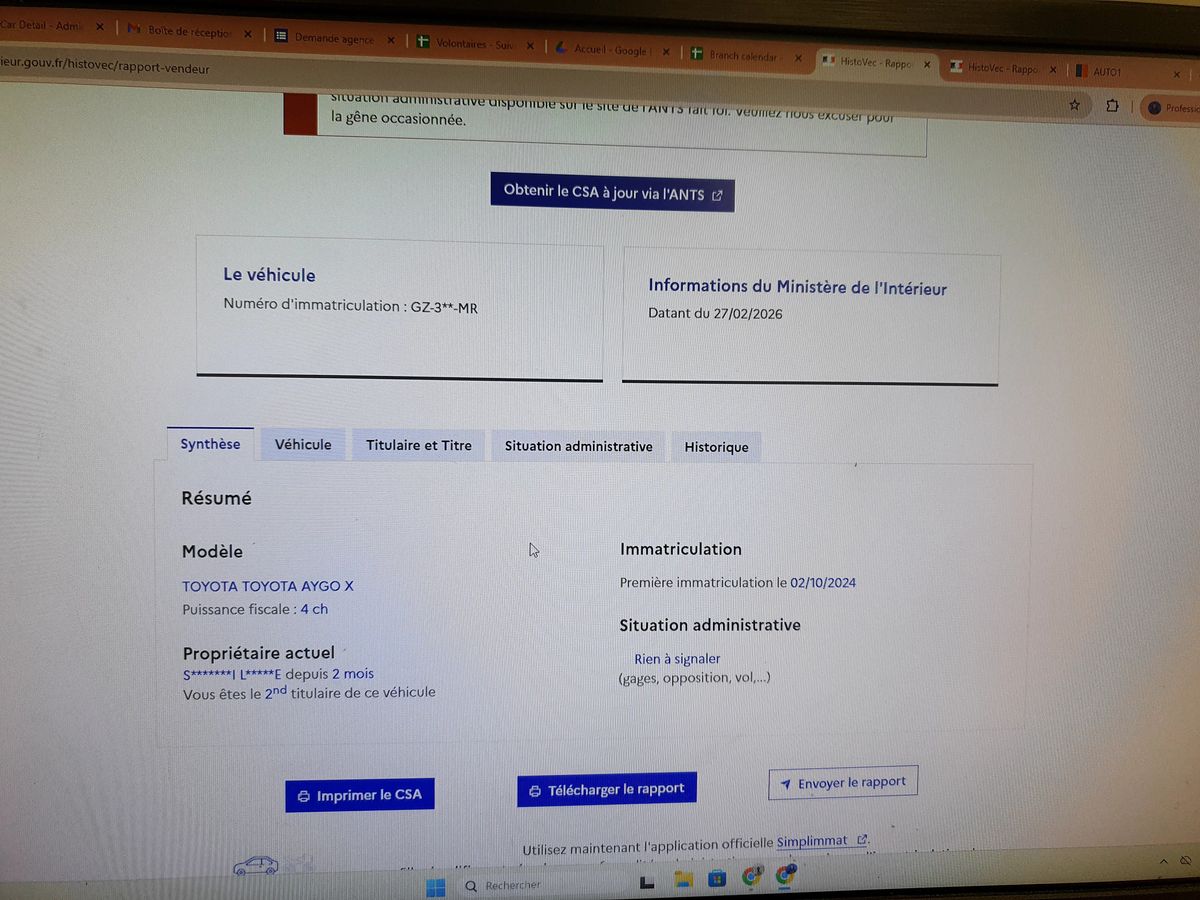 Toyota Aygo d'occasion