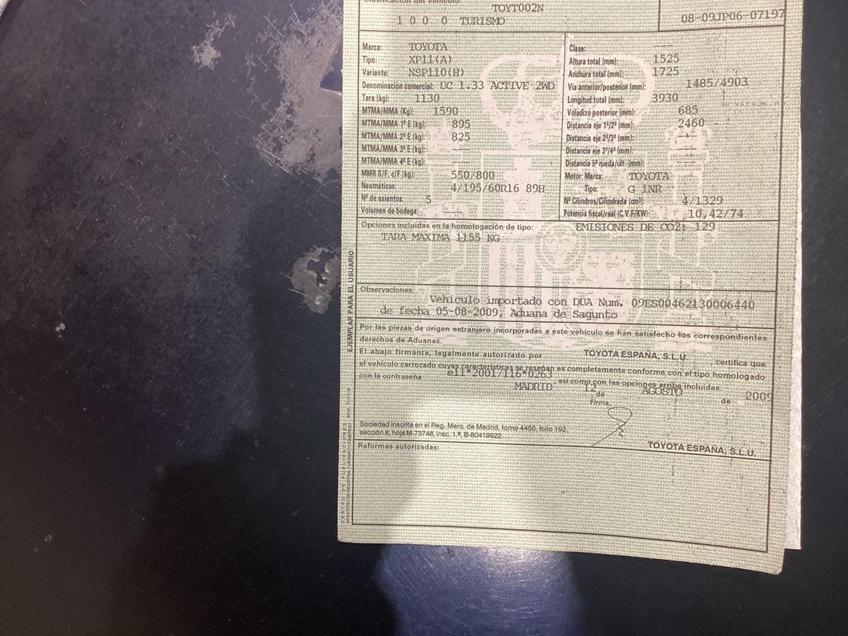 Toyota Urban Cruiser 1.33 Dual VVT-i Active