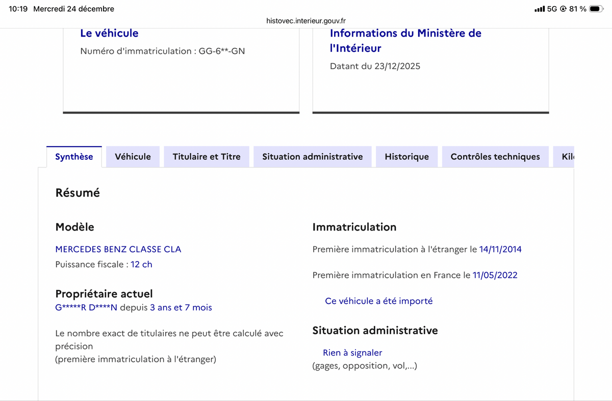 Mercedes-Benz CLA-Klasse d'occasion