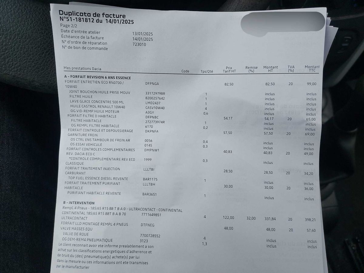 Dacia Sandero d'occasion