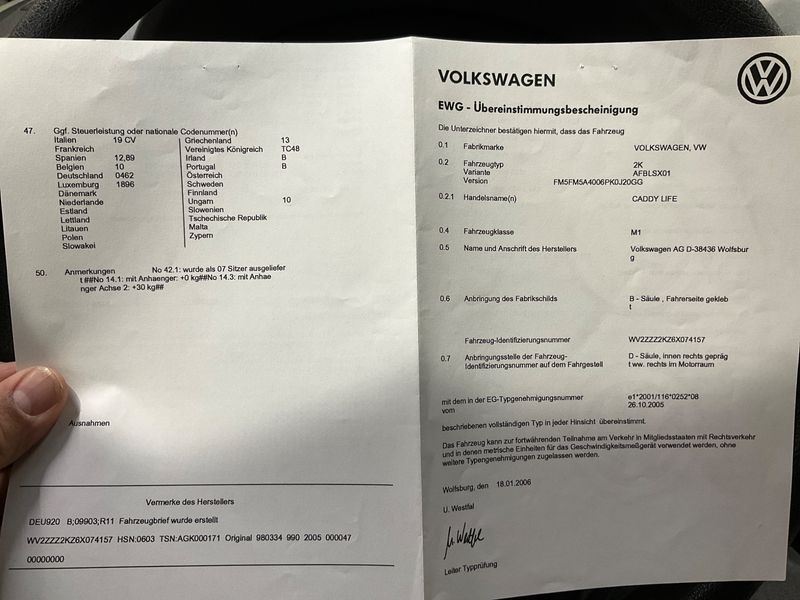 Volkswagen Caddy 1.9 TDI Life — zdjęcie 6