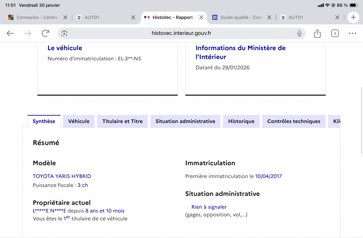 Toyota Yaris d'occasion