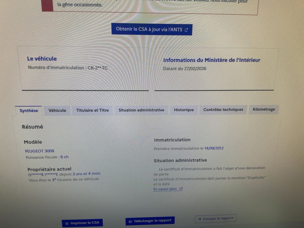 Peugeot 3008 d'occasion