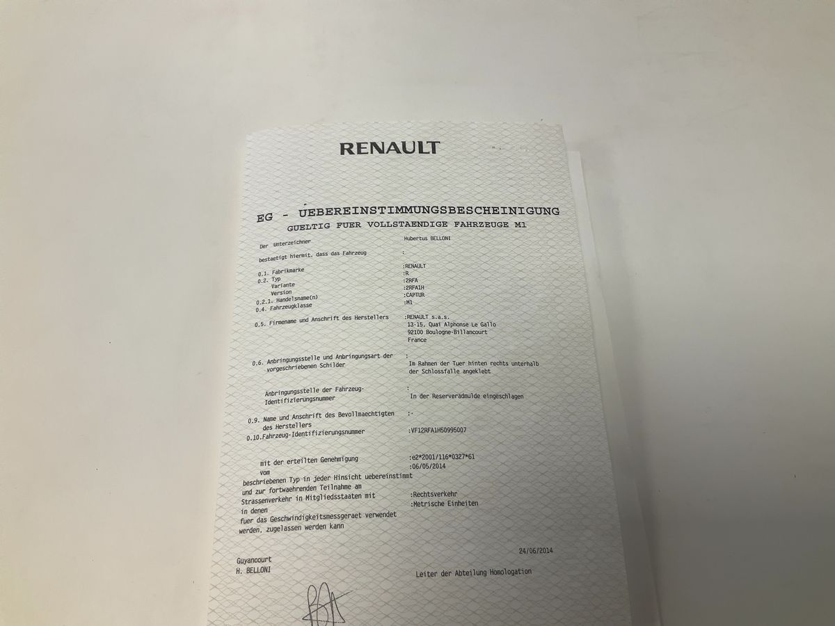 Renault Captur d'occasion