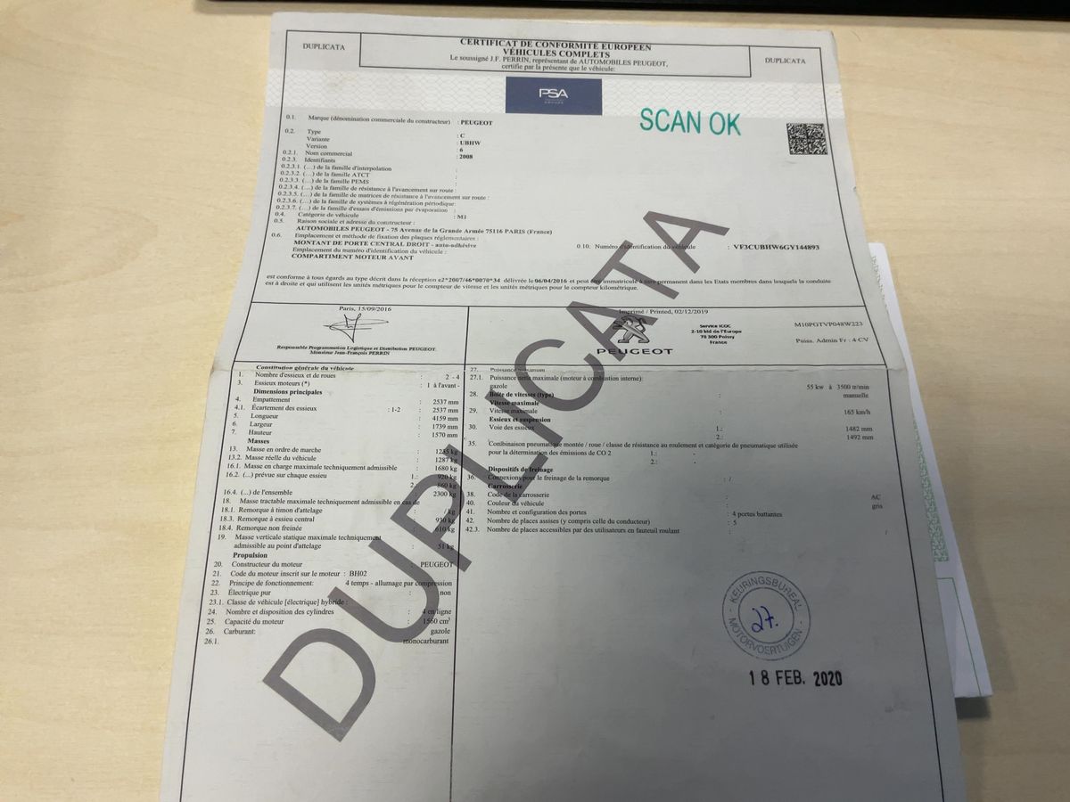 Peugeot 2008 d'occasion