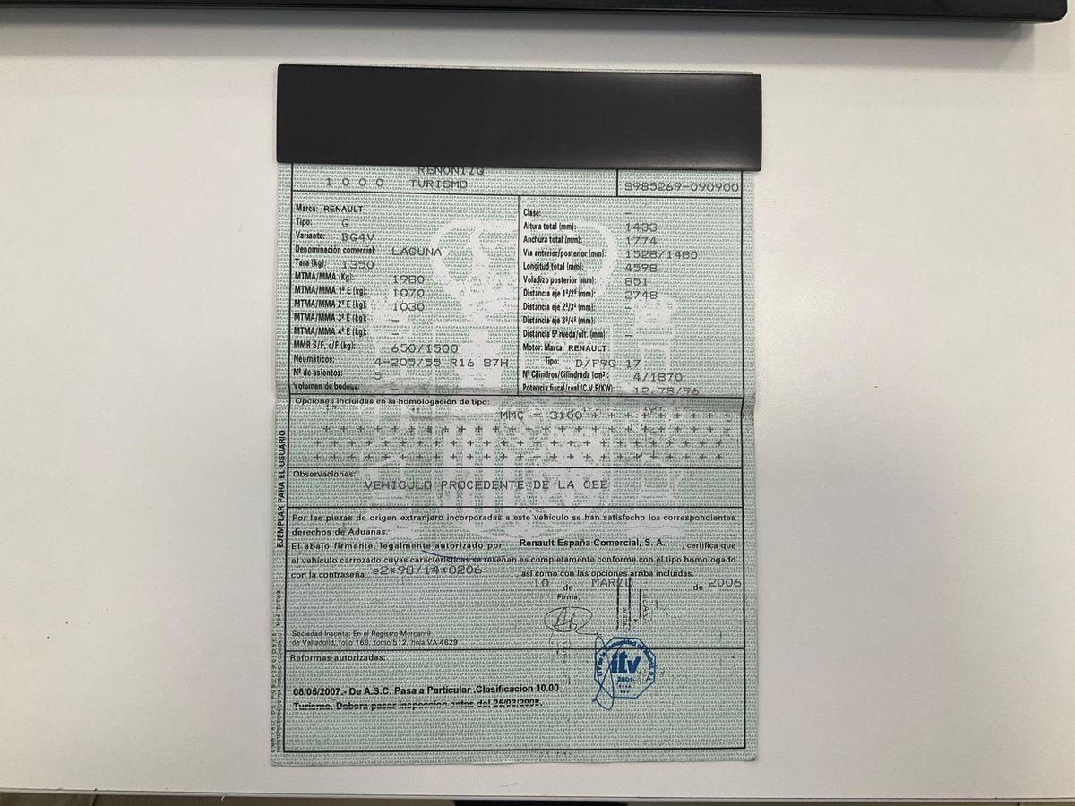 Renault Laguna d'occasion