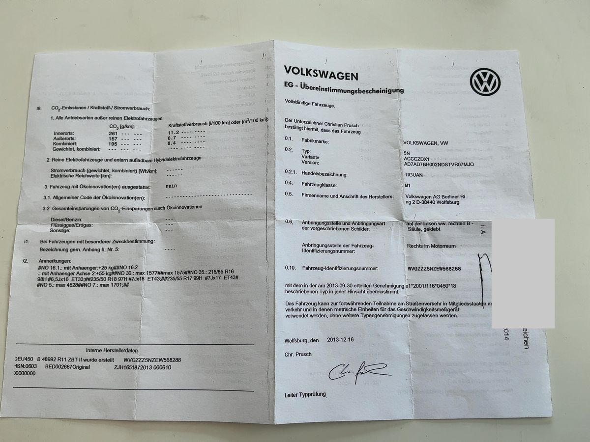 Volkswagen Tiguan d'occasion