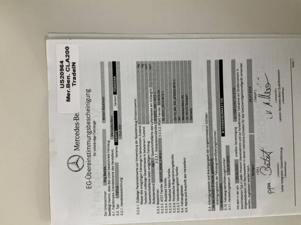 Mercedes-Benz CLA-Klasse d'occasion