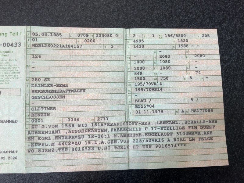 Mercedes-Benz S-Klasse SE 280 — zdjęcie 15