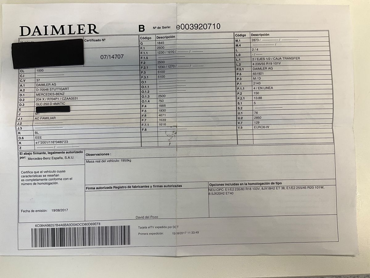 Mercedes-Benz GLC-Klasse d'occasion