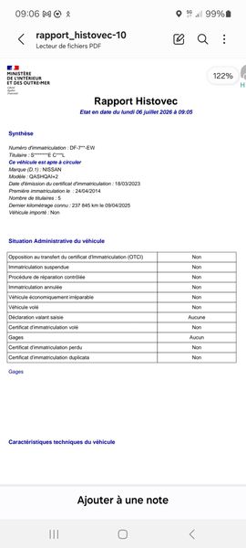 Nissan Qashqai+2 1.5 Turbodiesel Visia — zdjęcie 17