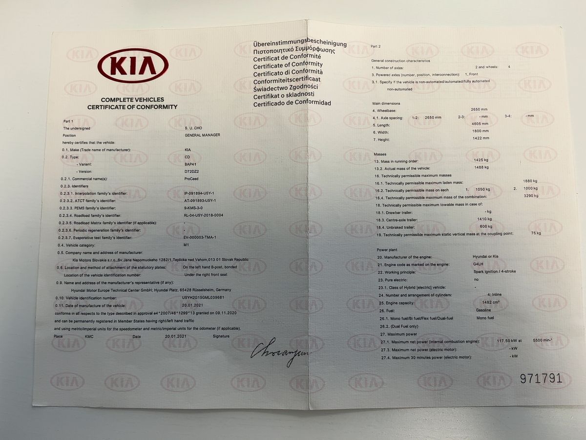 Kia pro_cee'd d'occasion