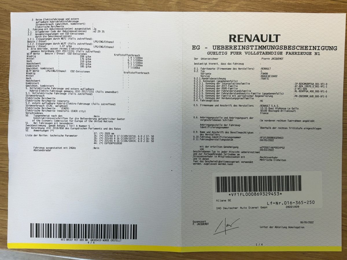 Renault Trafic d'occasion