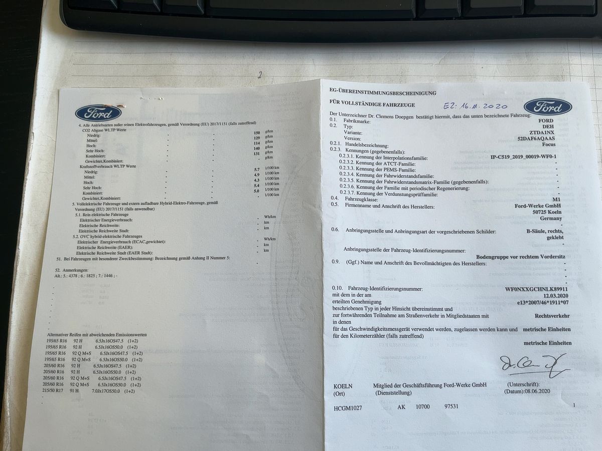 Ford Focus d'occasion