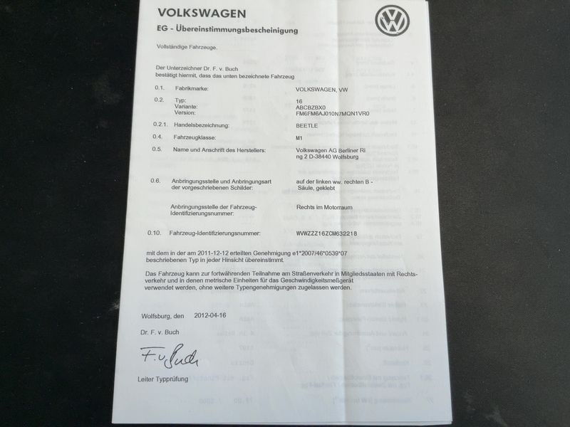 Volkswagen Beetle 1.2 TSI — zdjęcie 16