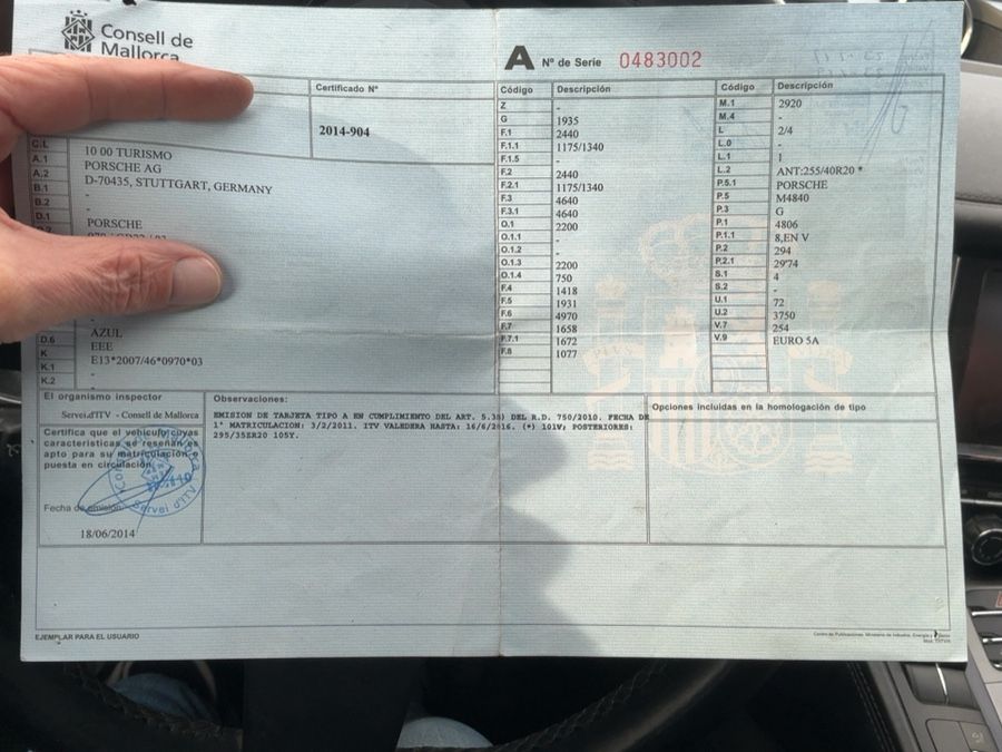 Porsche Panamera d'occasion