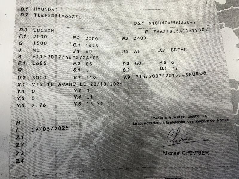 Hyundai Tucson 1.7 CRDi Business 2WD — zdjęcie 15