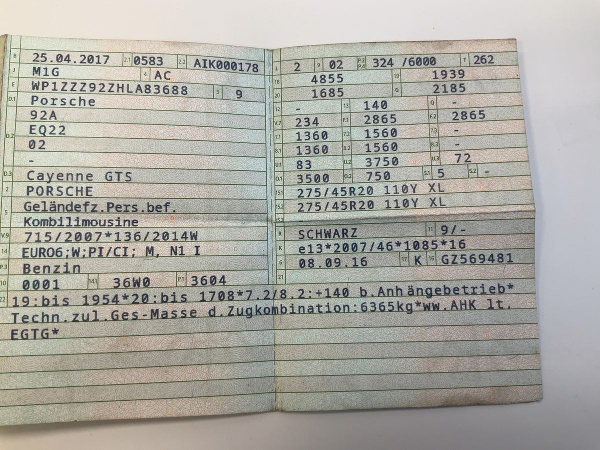 Porsche Cayenne d'occasion