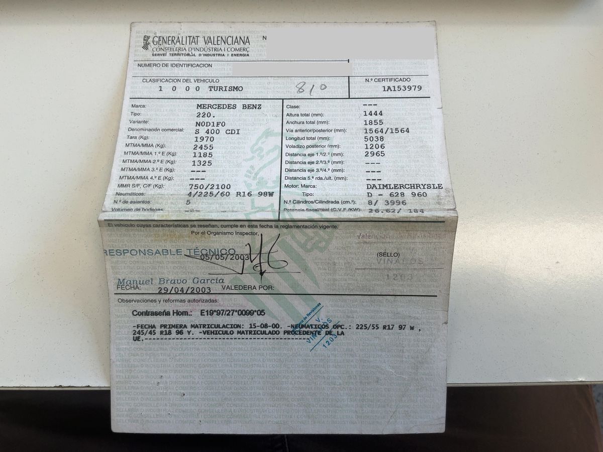 Mercedes-Benz S-Klasse d'occasion