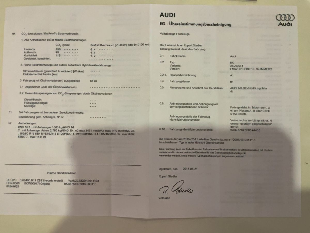 Audi A1 d'occasion