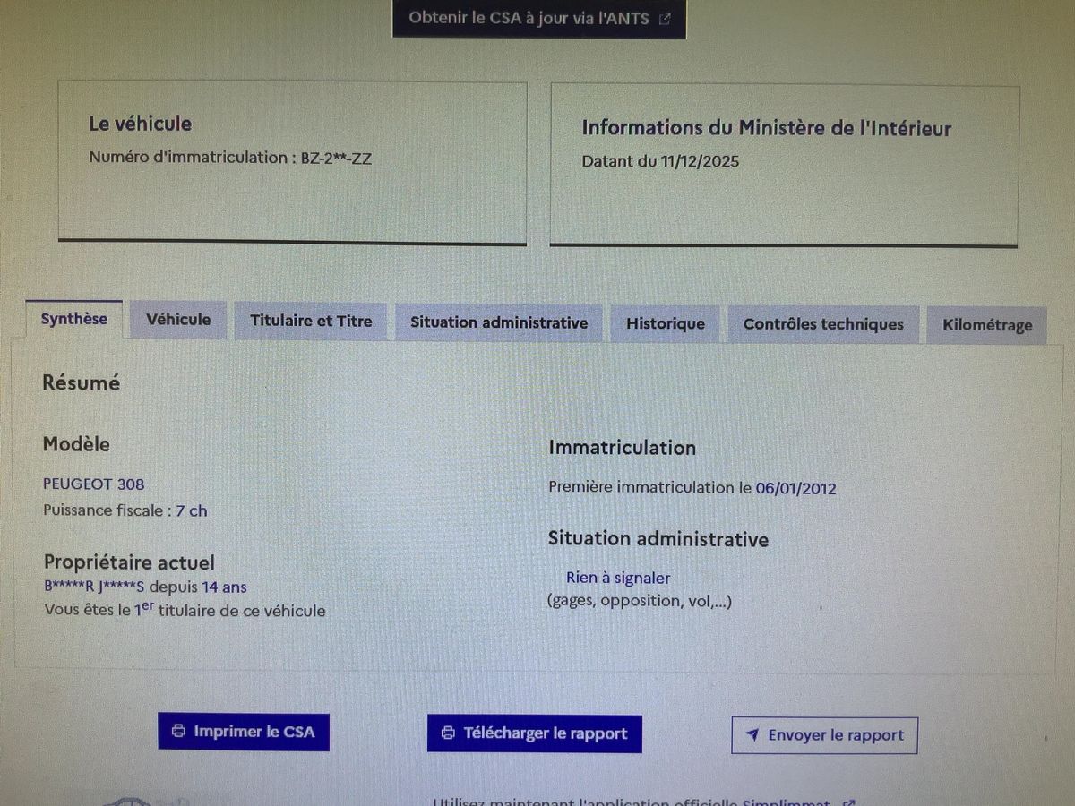 Peugeot 308 1.6 Active