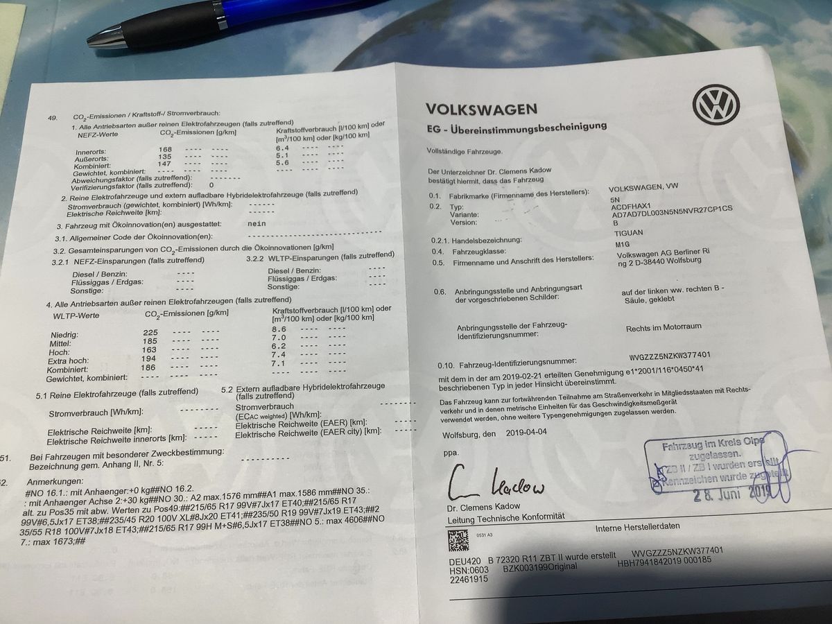 Volkswagen Tiguan d'occasion